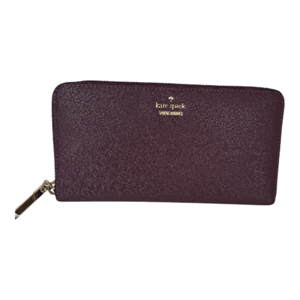 Kate Spade New York ‎ Large Continental Zip Around Leather Wallet